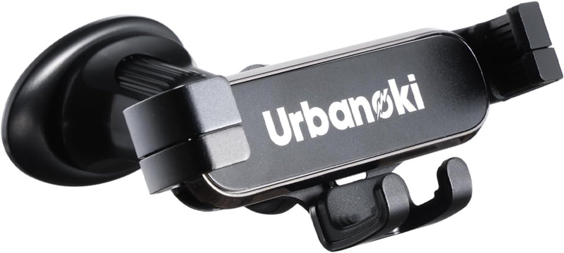 Urbanoki Air Vent Car Phone Holder Mount Strong Grip for Smartphones - Black V1003-URN-VPH-SBS005-BLK