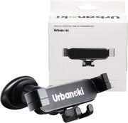 Urbanoki Air Vent Car Phone Holder Mount Strong Grip for Smartphones - Black V1003-URN-VPH-SBS005-BLK