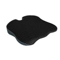 Vagooz Car Wedge Seat Cushion - Memory Foam Booster with Non-Slip Base, Black V1003-VAG-SBS021-BK