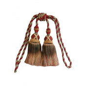 Multi Coloured Double Tassel Curtain Tieback V1008-2615-298