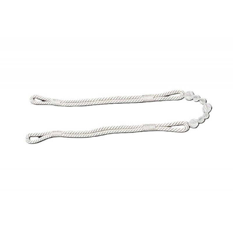 Oyster Beaded Rope Curtain Tieback V1008-4154-8036