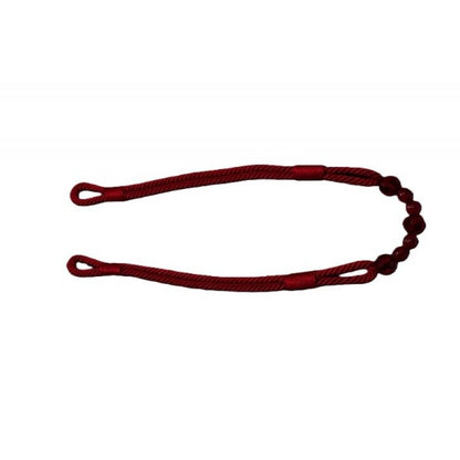 Burgundy Beaded Rope Curtain Tieback V1008-4154-8052