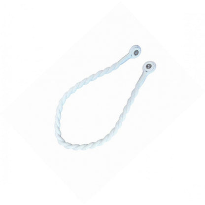 Magnetic weaved rope tieback White V1008-45510-01