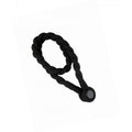 Magnetic weaved rope tieback Black V1008-45510-02