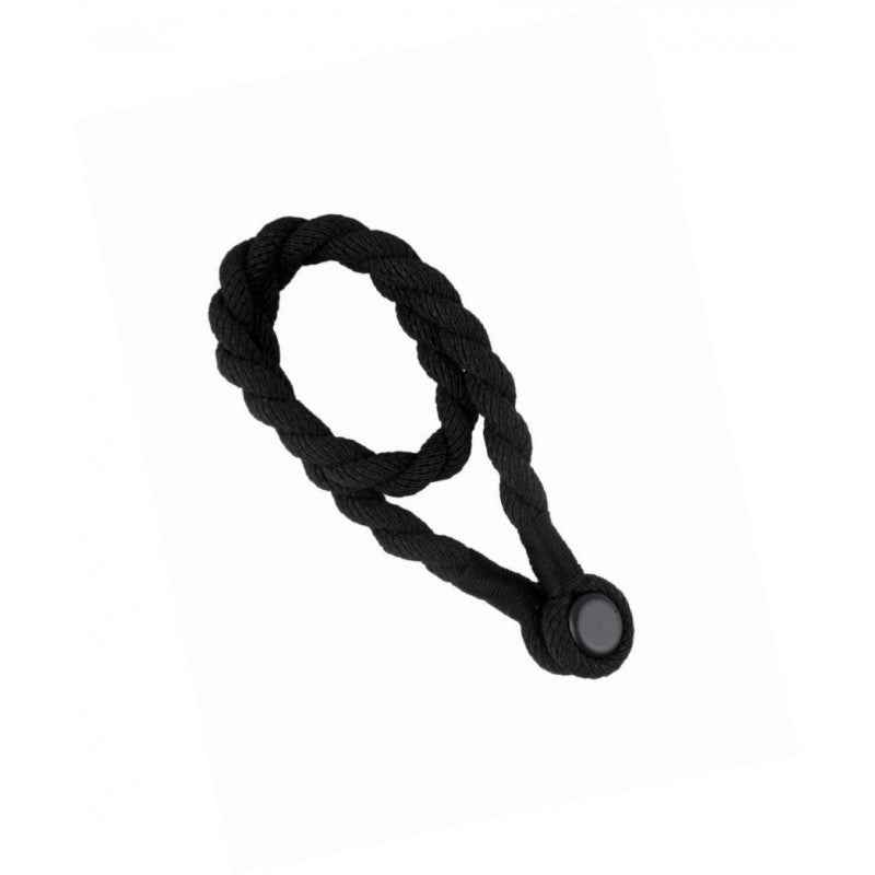 Magnetic weaved rope tieback Black V1008-45510-02