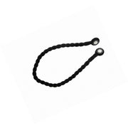 Magnetic weaved rope tieback Black V1008-45510-02