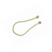 Magnetic weaved rope tieback Cream V1008-45510-09