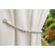 Magnetic weaved rope tieback Beige V1008-45510-14
