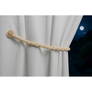 Magnetic weaved rope tieback Linen V1008-45510-16
