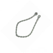 Magnetic weaved rope tieback Silver V1008-45510-29
