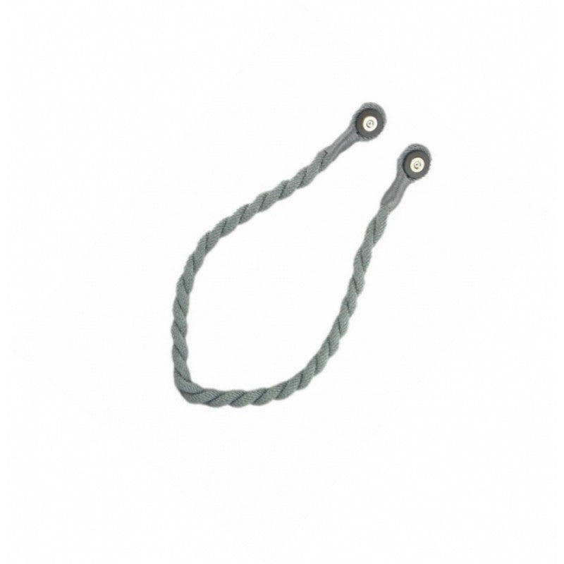 Magnetic weaved rope tieback Grey V1008-45510-30