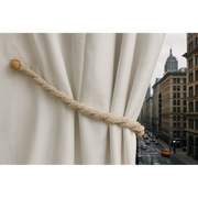 Magnetic weaved rope tieback Linen V1008-45511-18