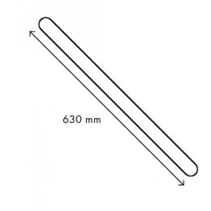 Ecru white rustique braided magnetic tieback V1008-948621-C169