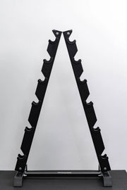 4 Pairs Hex Dumbbells PLUS Dumbbell Rack (100 kg | 5kg-20kg | A-shaped Rack) V1012-CF5HDB100DBRA