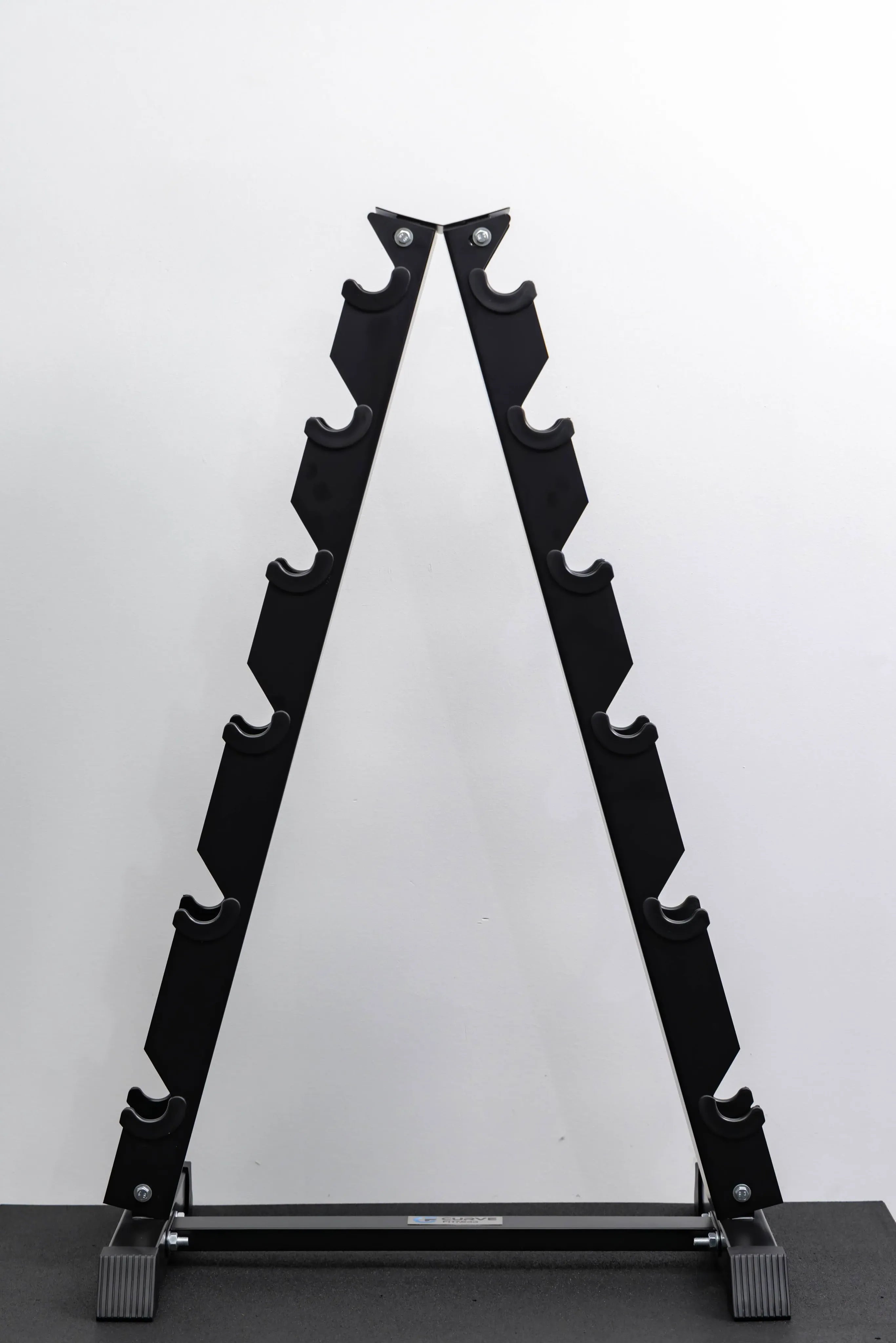4 Pairs Hex Dumbbells PLUS Dumbbell Rack (100 kg | 5kg-20kg | A-shaped Rack) V1012-CF5HDB100DBRA