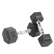 5 Pairs Hex Dumbbells PLUS Dumbbell Rack (150 kg | 5kg-25kg | 1.1m 3-tier Rack) V1012-CF5HDB150DBR110