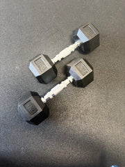 7 Pairs Hex Dumbbells PLUS Dumbbell Rack (175 kg | 5kg-20kg | 1.1m 3-tier Rack) V1012-CF7HDB175DBR110
