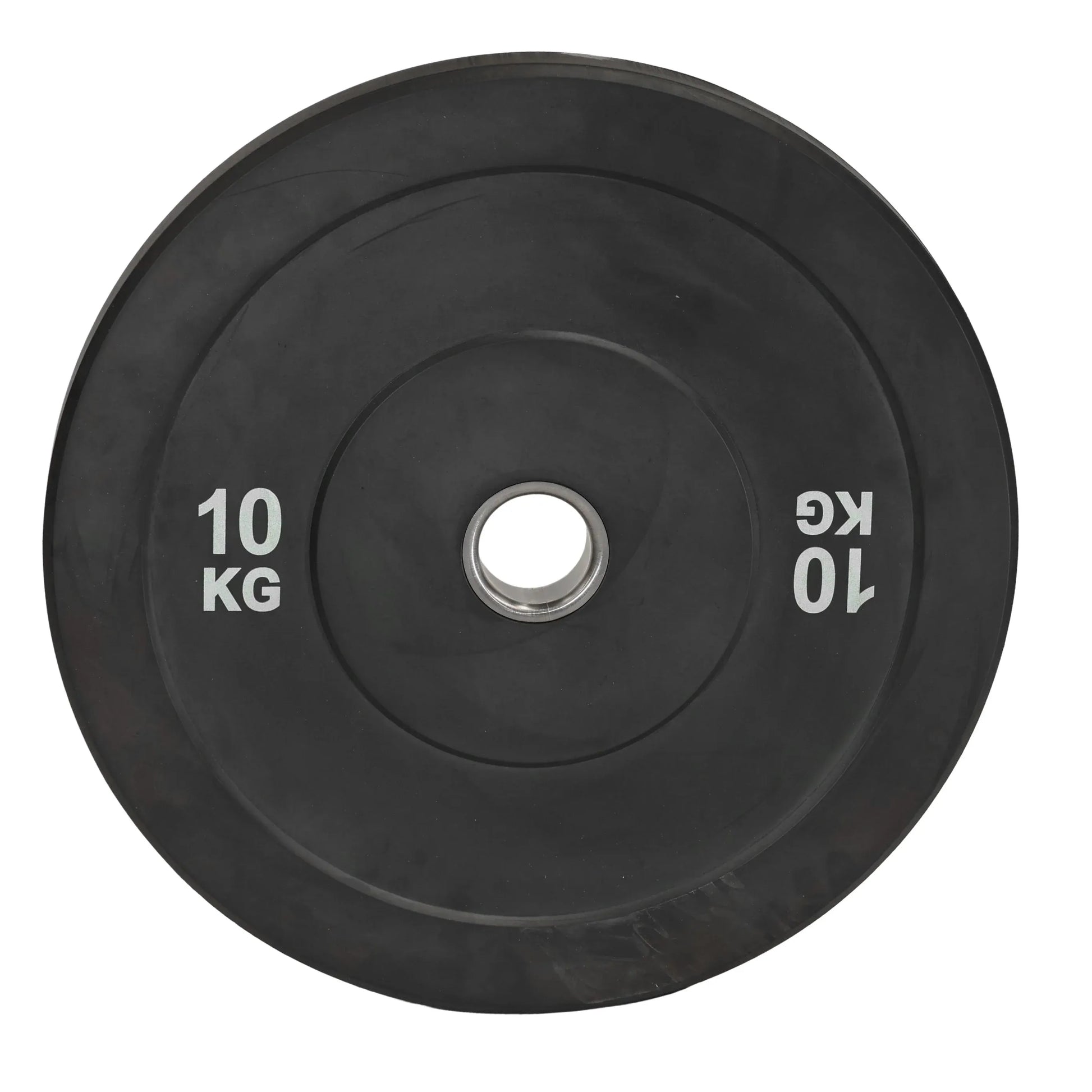 Black Olympic Bumper Plates - 100kg kit PLUS Olympic Barbell (2.2m | 20kg) V1012-CFBLK100BB
