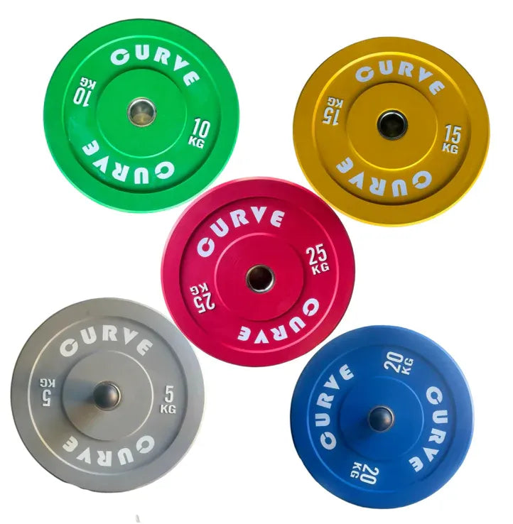 Olympic Coloured Bumper Plates 2X15 kg V1012-CFCLR15