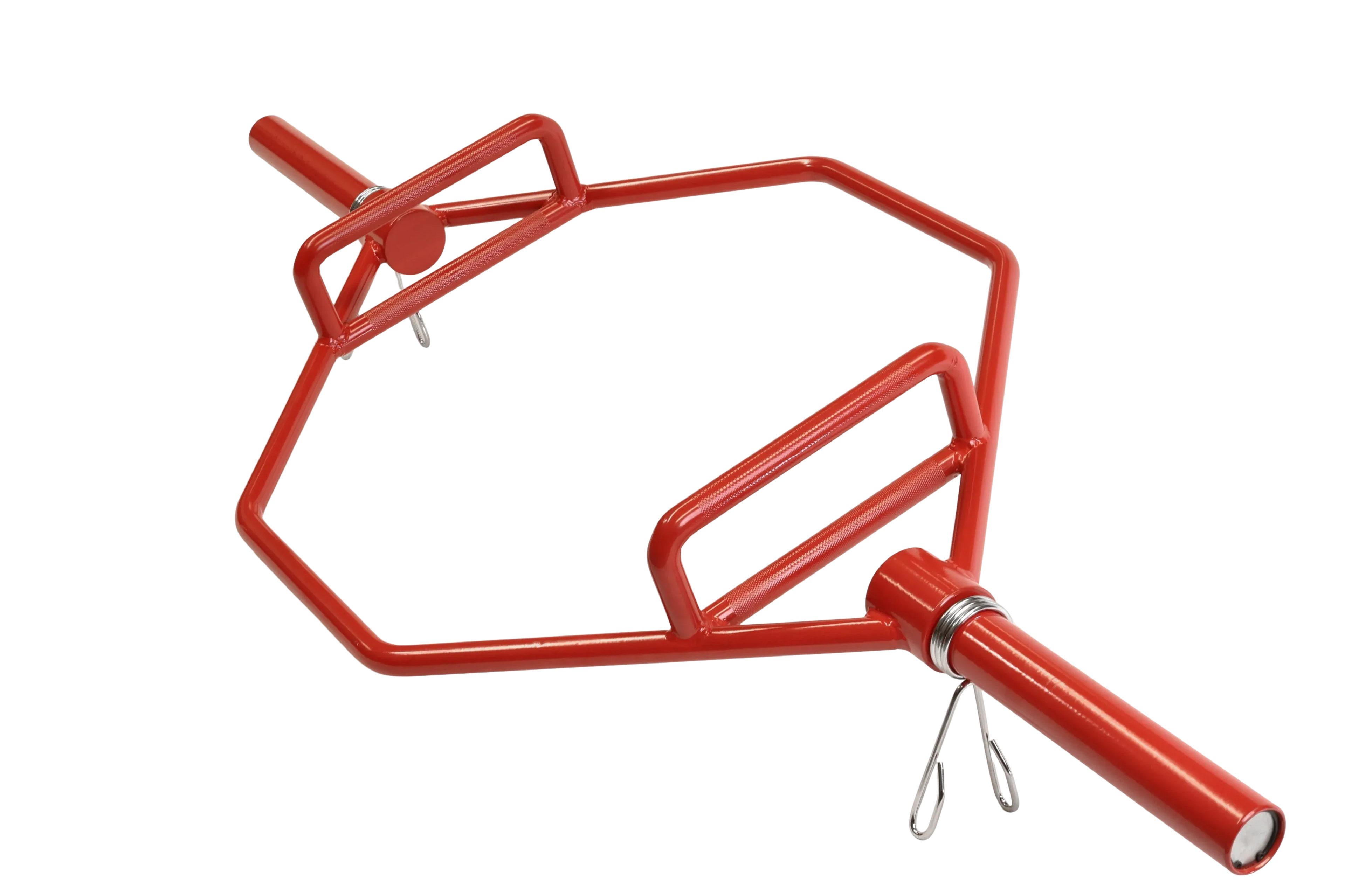 Olympic Shrug Deadlift Trap Bar - Red V1012-CFDLTB