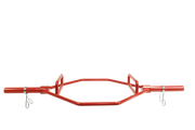 Olympic Shrug Deadlift Trap Bar - Red V1012-CFDLTB