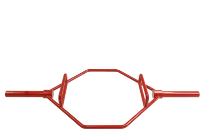 Olympic Shrug Deadlift Trap Bar - Red V1012-CFDLTB