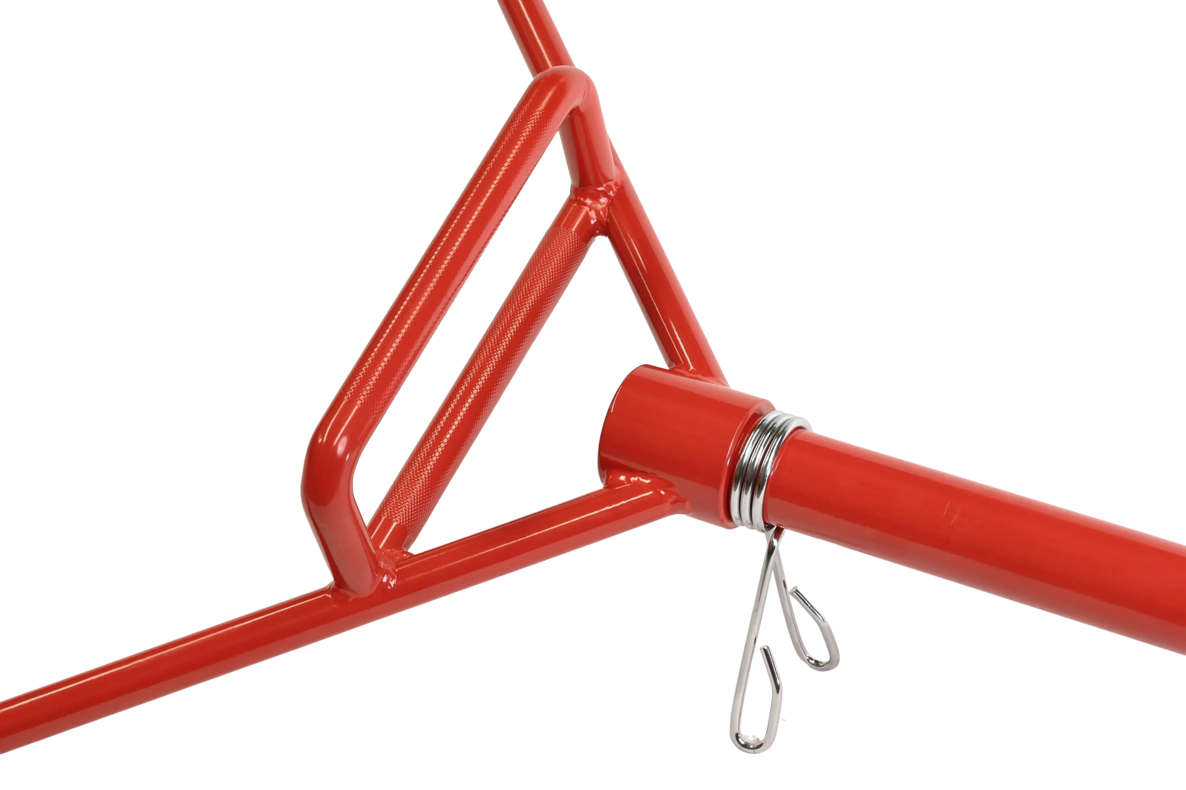 Olympic Shrug Deadlift Trap Bar - Red V1012-CFDLTB
