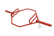 Olympic Shrug Deadlift Trap Bar - Red V1012-CFDLTB