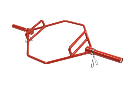 Olympic Shrug Deadlift Trap Bar - Red V1012-CFDLTB