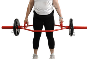 Olympic Shrug Deadlift Trap Bar - Red V1012-CFDLTB