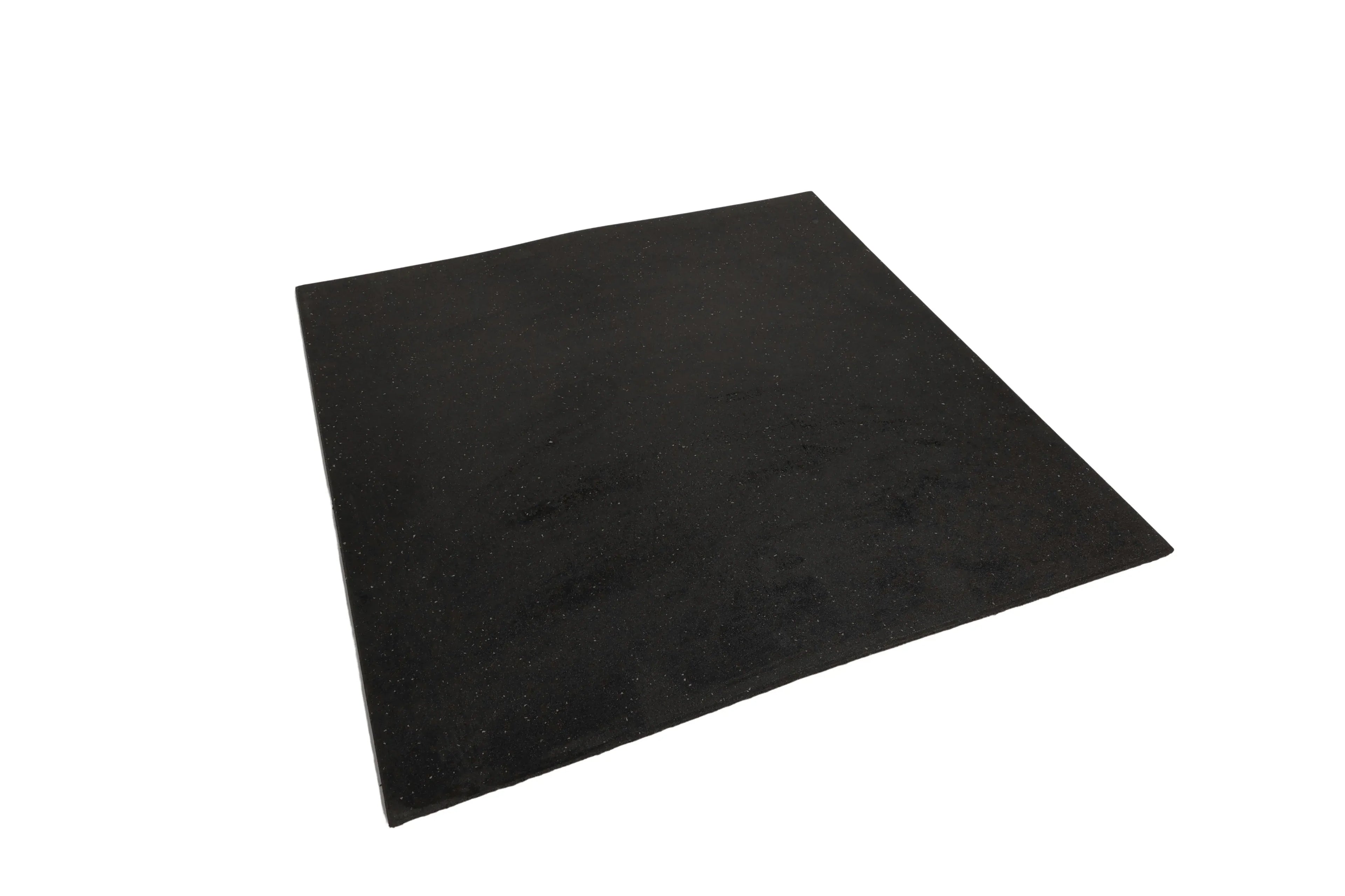 Rubber Gym Mats - Plain Black (15mmx1mx1m) V1012-CFGYMMATBLACK