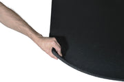 Rubber Gym Mats - Plain Black (15mmx1mx1m) V1012-CFGYMMATBLACK