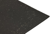 Rubber Gym Mats - Plain Black with White Speckles (15mm x 1m x 1m) V1012-CFGYMMATBLACKWHITE