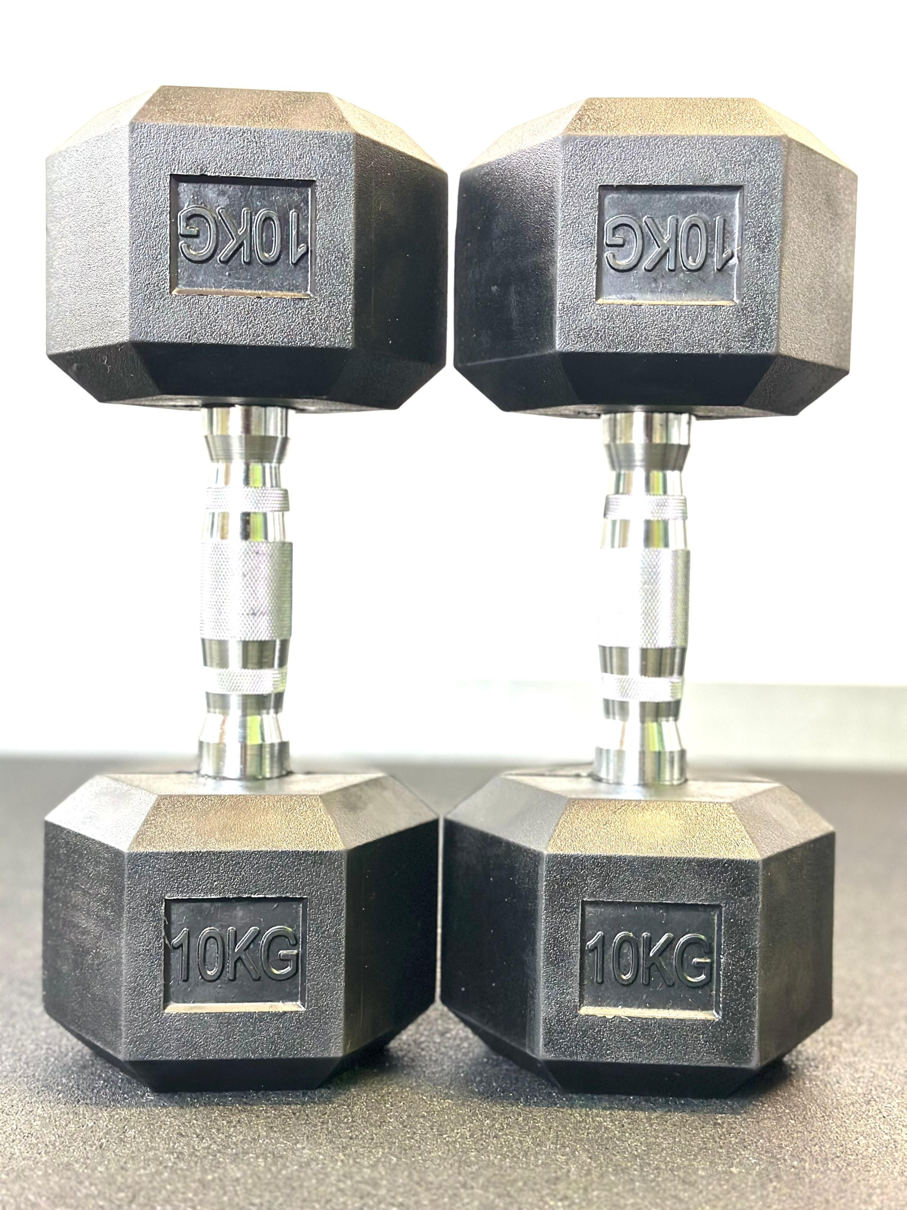 12 Pairs Hex Dumbbells PLUS Dumbbell Rack (390 kg | 2.5kg-30kg | 1.1m 3-tier Rack) V1012-CFHDB390