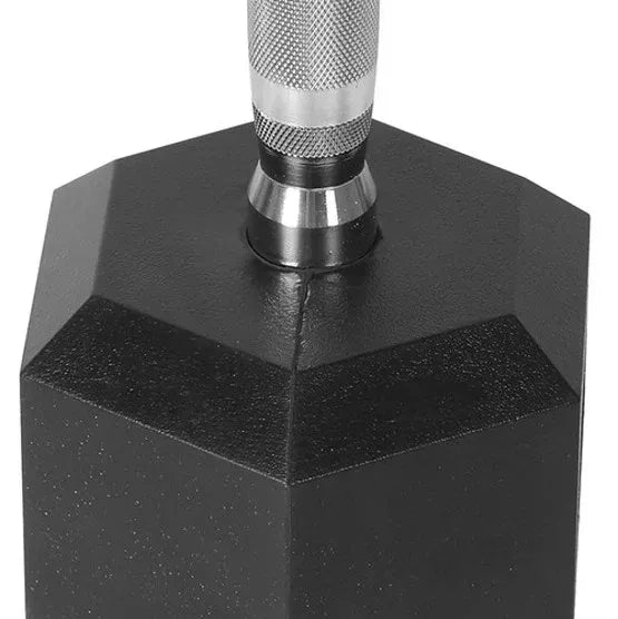 Rubber Hex Dumbbells 2X5 kg V1012-CFHDB5