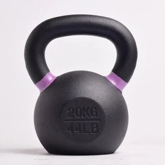 Cast Iron Vinyl Kettlebells (Colour-Marked) 14 Kg V1012-CFKB24