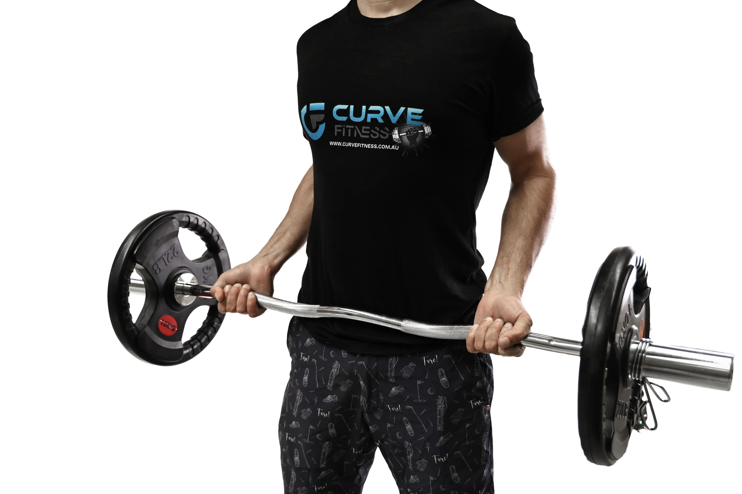 Olympic Curl Bar 120cm V1012-CFOLYMCURLBAR