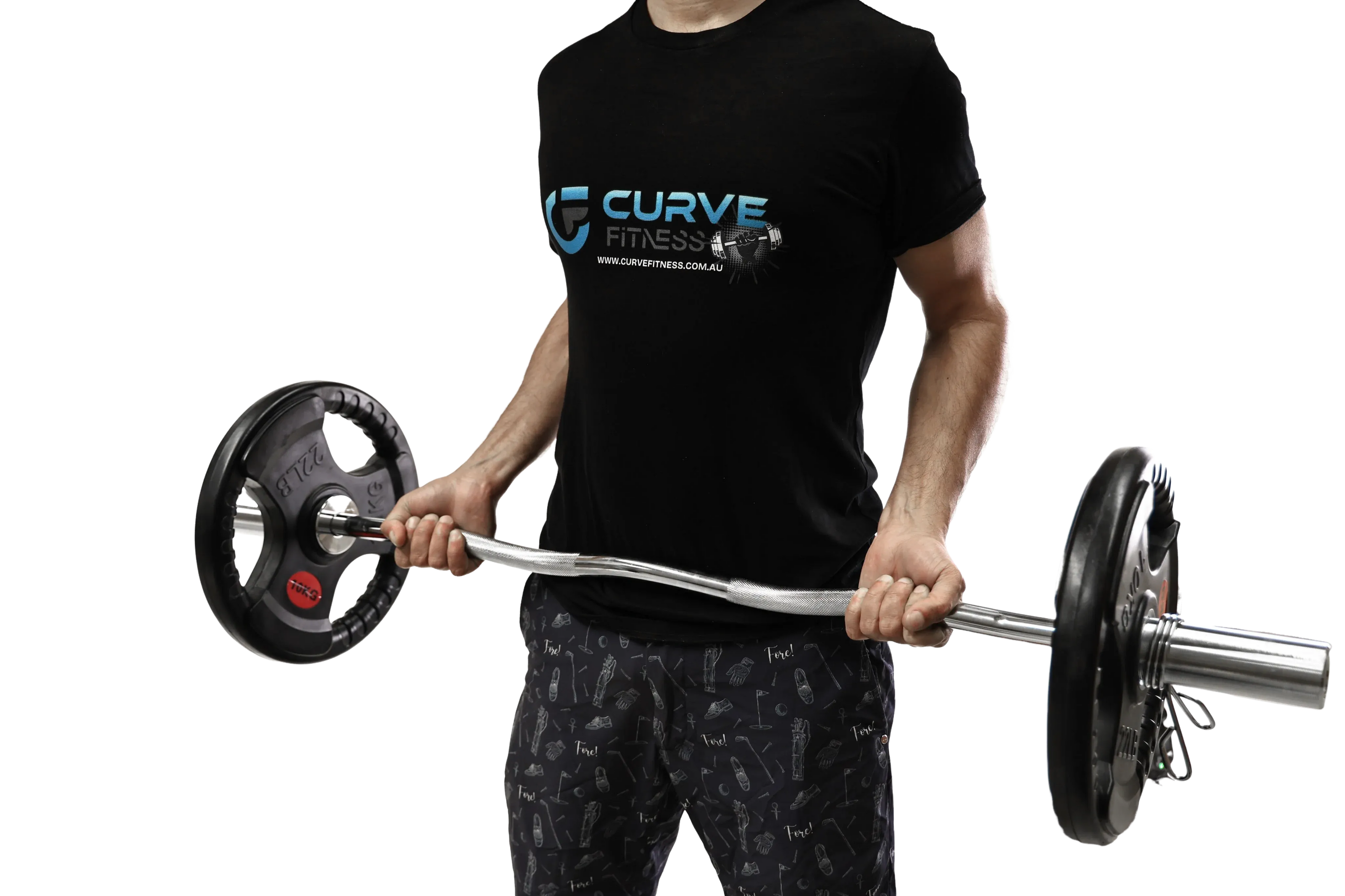Olympic Curl Bar 120cm V1012-CFOLYMCURLBAR
