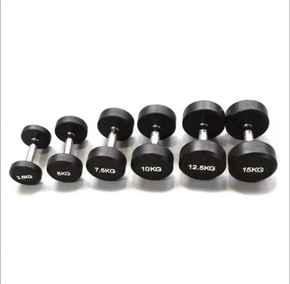 Commercial Round Dumbbells 15kg V1012-CFROUNDDB15