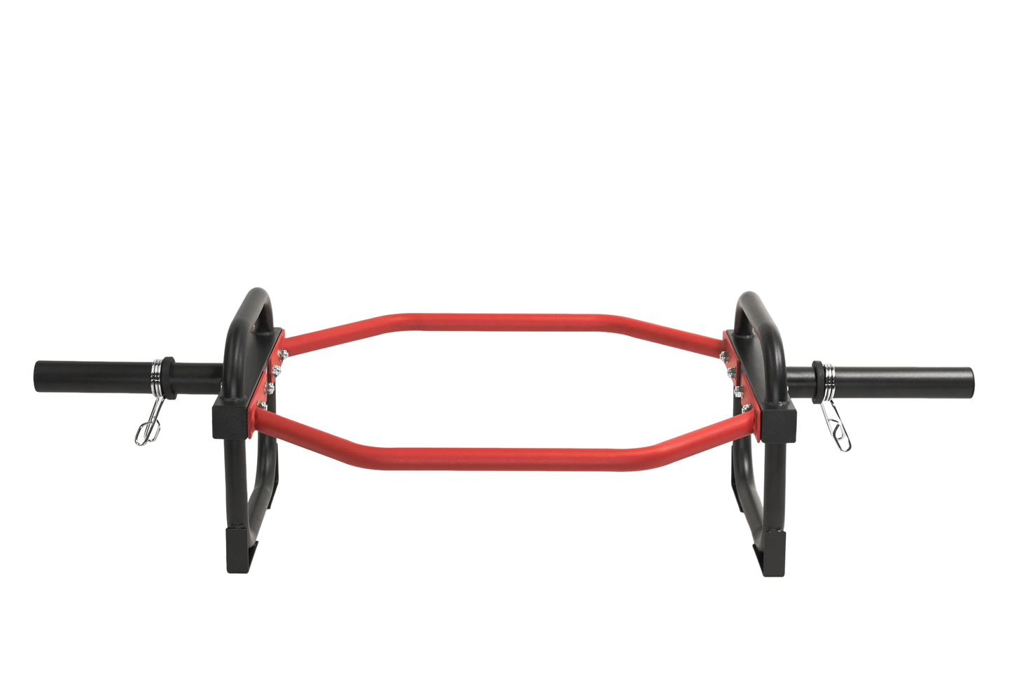 Olympic Shrug Deadlift Bar - Red/Black V1012-CFSHRDBTB