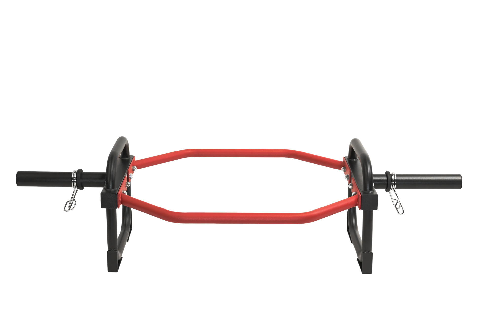 Olympic Shrug Deadlift Bar - Red/Black V1012-CFSHRDBTB