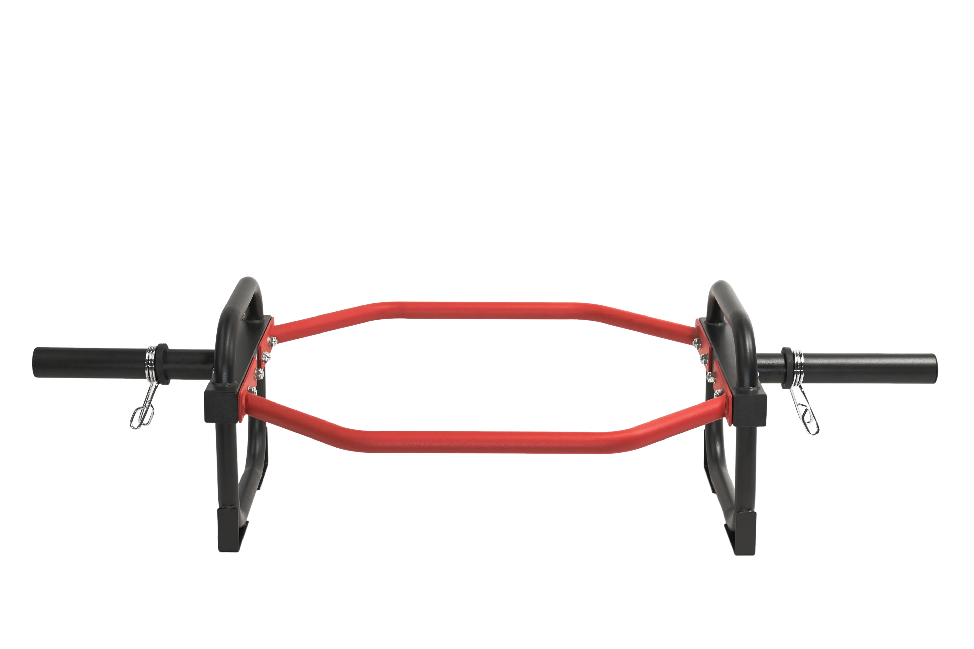 Olympic Shrug Deadlift Bar - Red/Black V1012-CFSHRDBTB