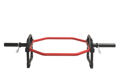 Olympic Shrug Deadlift Bar - Red/Black V1012-CFSHRDBTB