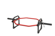 Olympic Shrug Deadlift Bar - Red/Black V1012-CFSHRDBTB