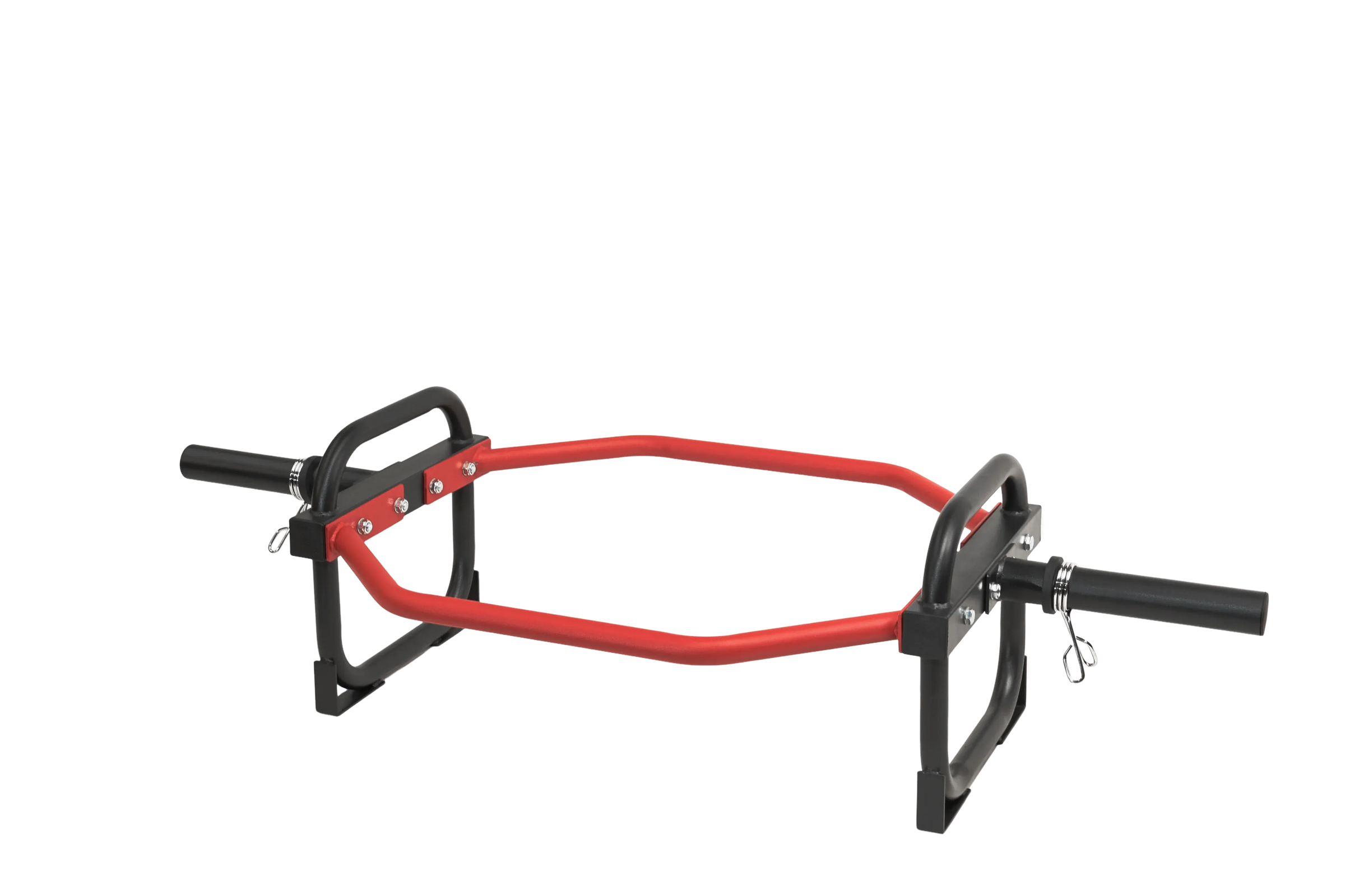 Olympic Shrug Deadlift Bar - Red/Black V1012-CFSHRDBTB