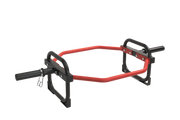 Olympic Shrug Deadlift Bar - Red/Black V1012-CFSHRDBTB