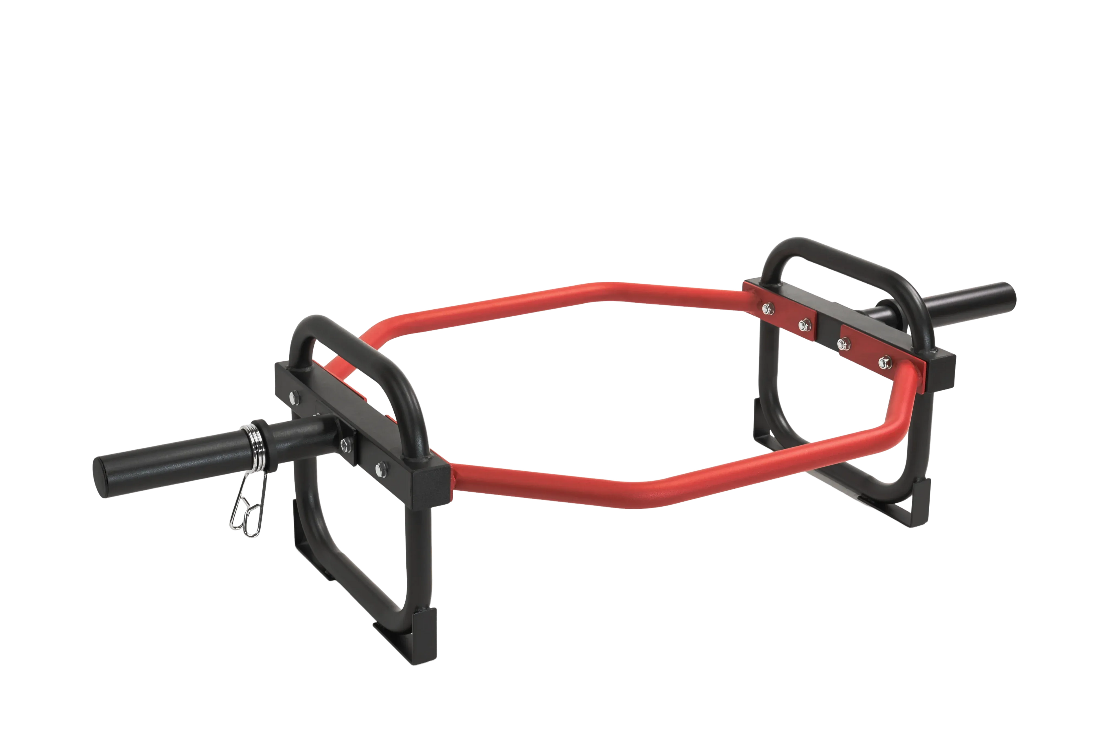 Olympic Shrug Deadlift Bar - Red/Black V1012-CFSHRDBTB