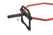 Olympic Shrug Deadlift Bar - Red/Black V1012-CFSHRDBTB
