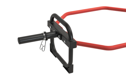 Olympic Shrug Deadlift Bar - Red/Black V1012-CFSHRDBTB
