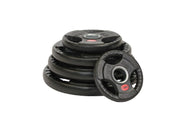Tri-Grip Olympic Bumper Plates - 105kg kit V1012-CFTG105